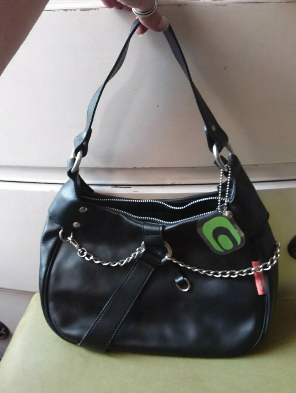 Y2k 2000s Bagamunda Italian leather handbag